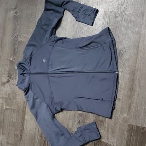Champion Elite Gray Full Zip Jacket Size L